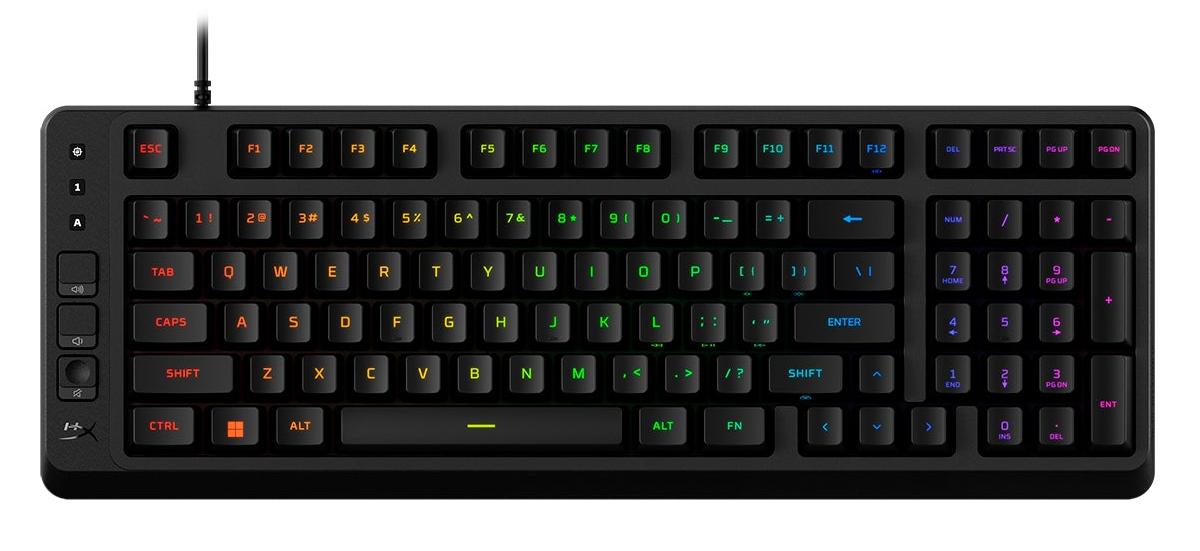 Tastatura HP HyperX Eve 1800GAM, negru Tastatura HP HyperX Eve 1800GAM, negru - imagine 2