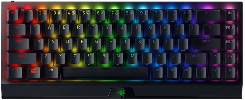 Tastatură gaming  Razer - BlackWidow V3 Mini HyperSpeed/Yellow, neagră