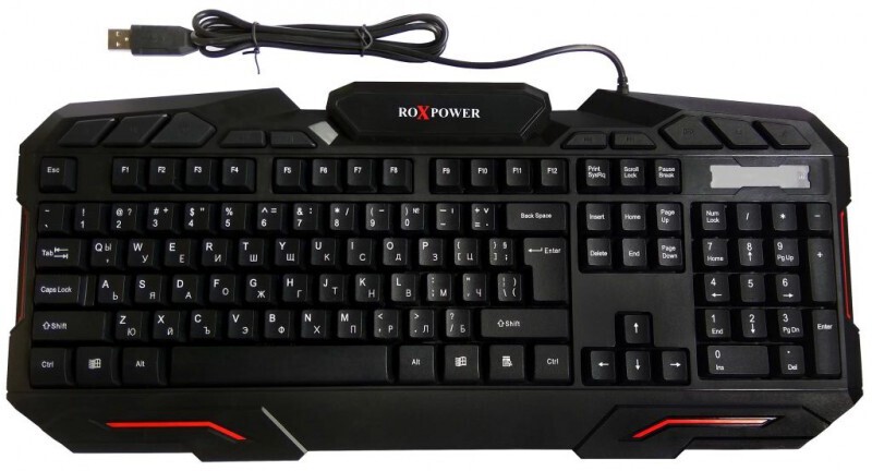 Tastatură de gaming Roxpower - G-8100, negru