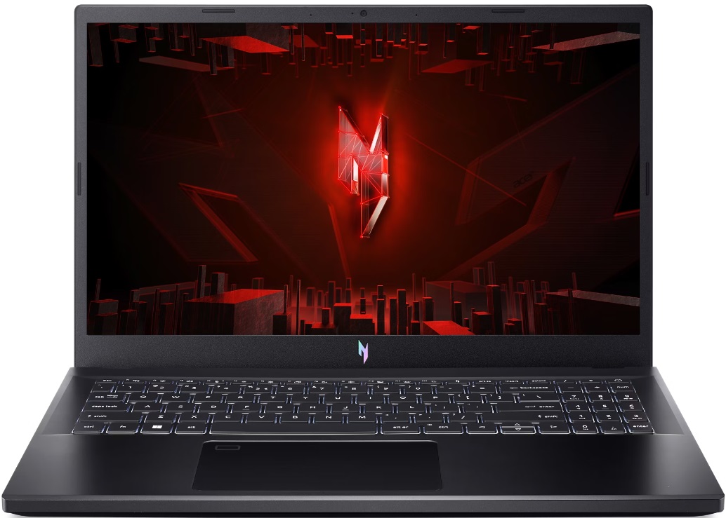 Laptop gaming Acer - Nitro V15 ANV15-51-72K9, 15.6'', i7, 144Hz, RTX 3050, 24 GB RAM, negru