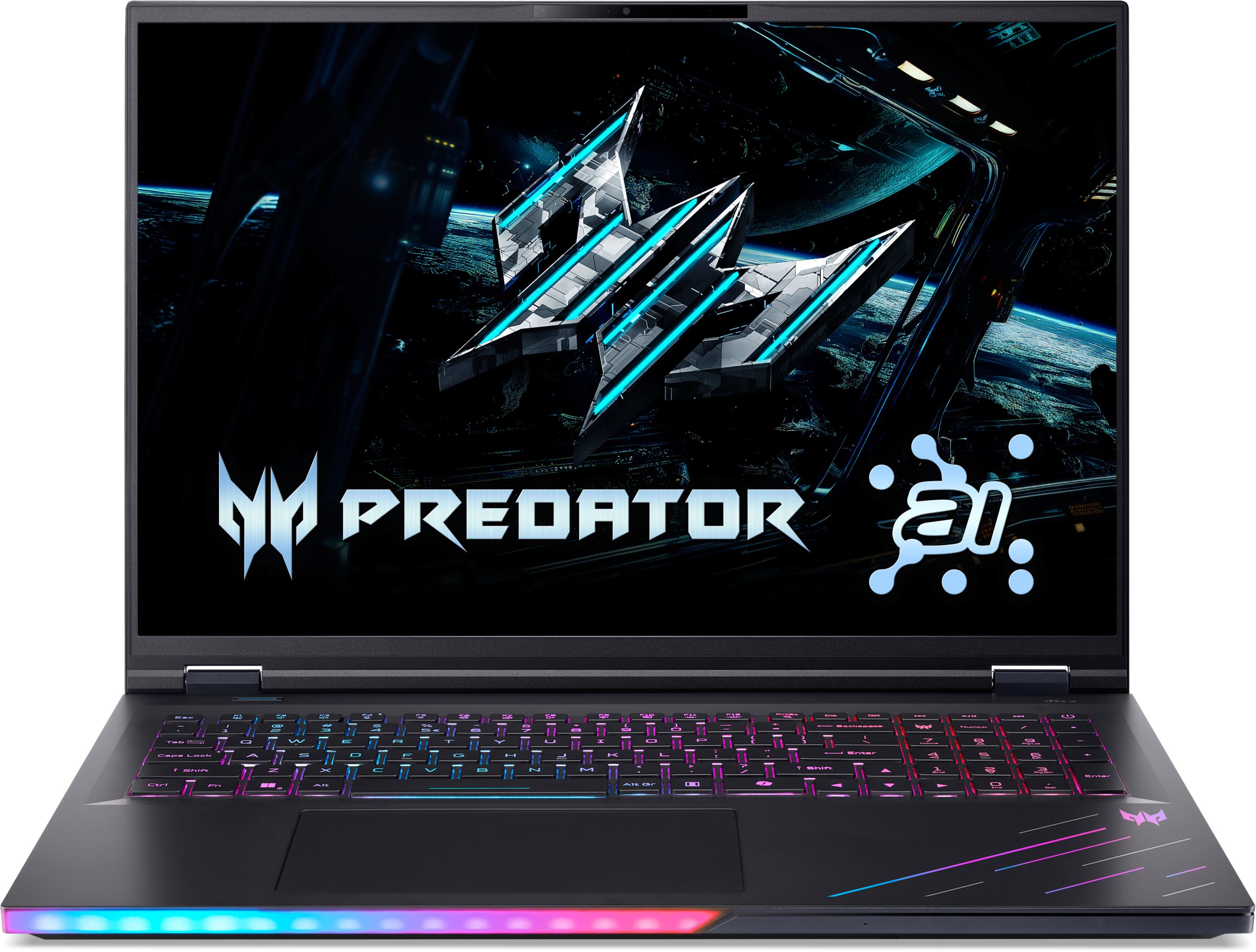 Laptop de gaming Acer - Predator Helios 18 AI, 18'', WQXGA, Ultra 9, 250Hz, RTX 5080, 256GB/6TB