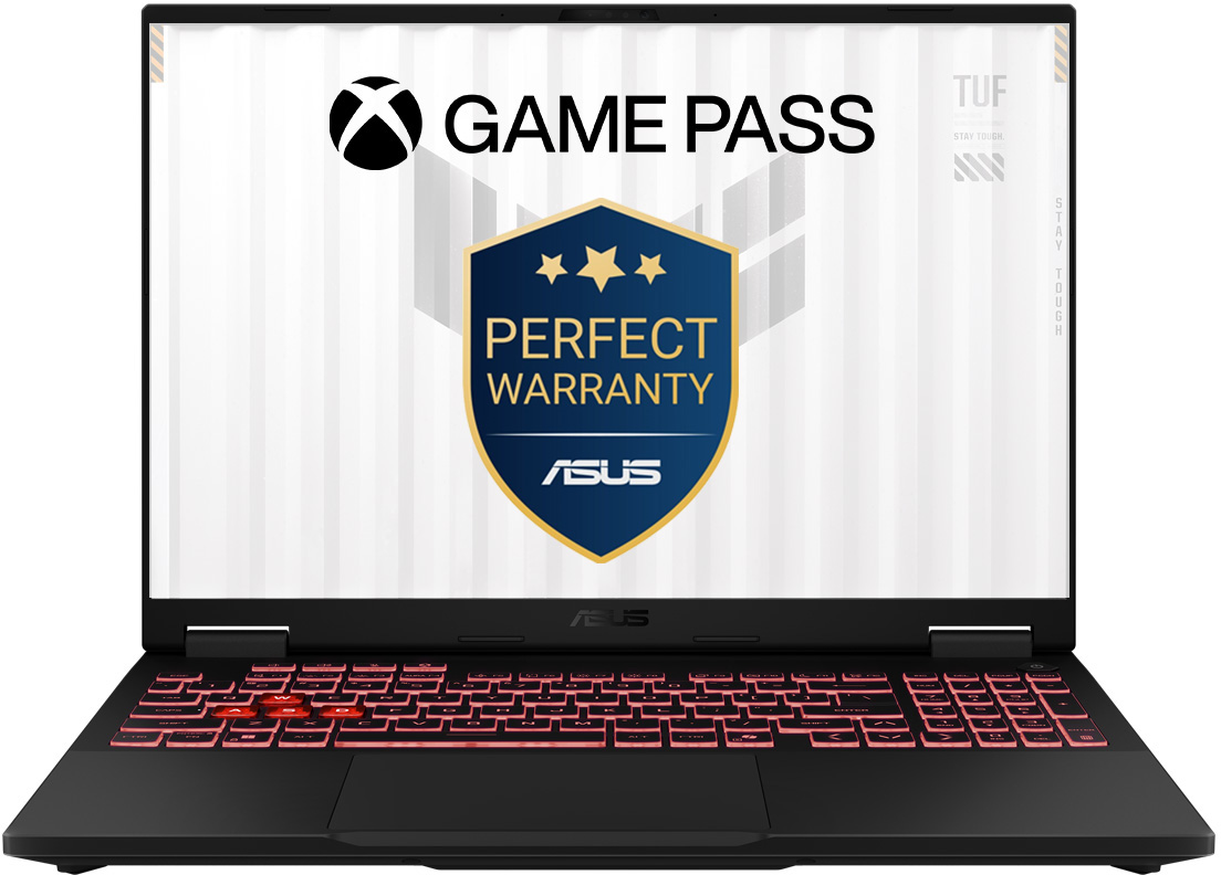 Laptop de gaming ASUS - TUF A16 FA608UM-RV015, 16'', FHD, Ryzen 7, 165Hz, RTX 5060