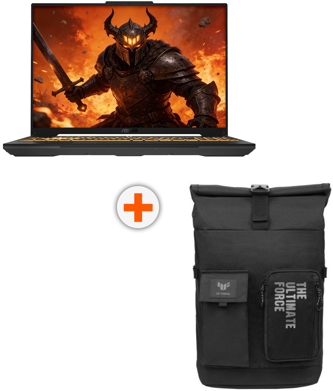 Laptop gaming ASUS - TUF Gaming F16, 16'', FHD, i7, RTX 4060, negru