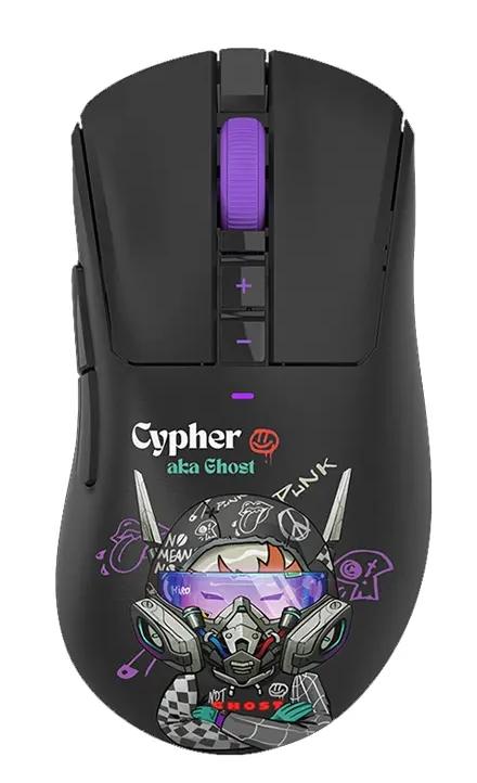 Mouse de gaming A4Tech - Bloody R73 Pro Cypher Ghost, optic, wireless, negru
