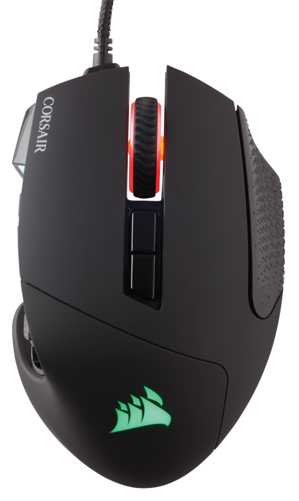 Mouse de gaming Corsair - Scimitar Elite RGB, optic, negru