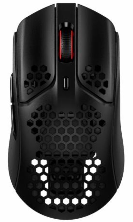Mouse de gaming HyperX - Pulsefire Haste, optic, wireless, negru