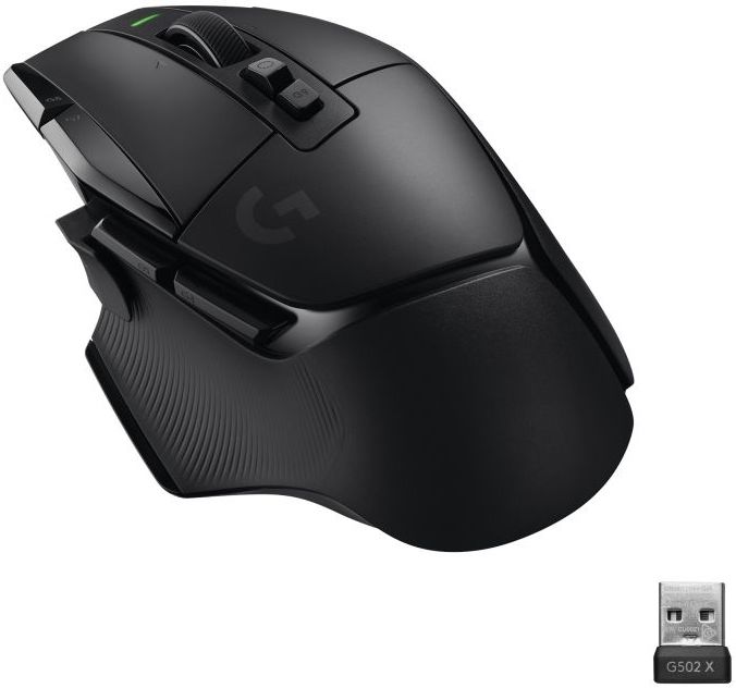 Mouse de gaming Logitech - G502 X Lightspeed EER2, optic, negru