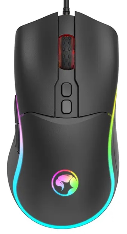 Mouse gaming Marvo - M358 RGB, optic, negru