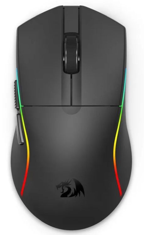 Mouse gaming Redragon - Deicide Lite M816-LIT, optic, wireless, RGB, negru