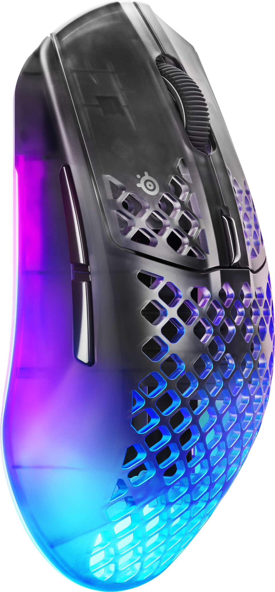 Mouse gaming SteelSeries - Aerox 3 WL Gen 2, optic, wireless, Shadow