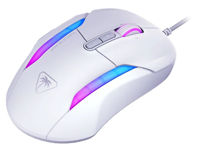 Mouse de gaming  Turtle Beach - Kone Air, optic, cu fir, alb