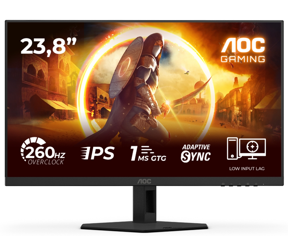 Gaming monitor  AOC - 24G4ZR, 23.8'', FHD, Fast IPS, Anti-Glare