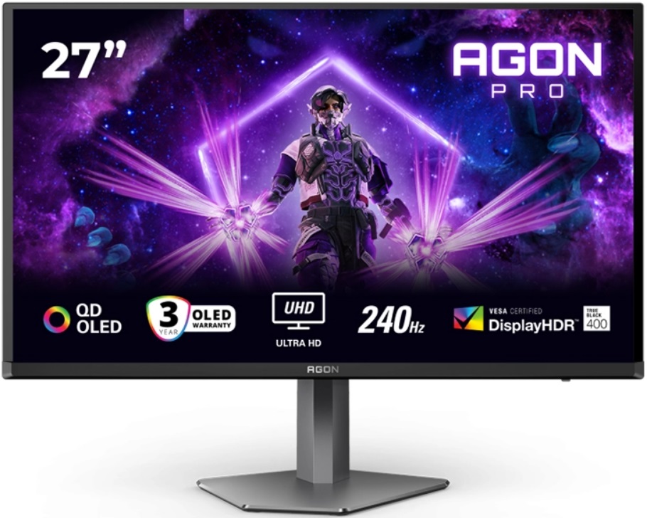 Monitor de gaming AOC -AG276UZD, 26.5'', 240Hz, 0.03ms, Adaptive-Sync