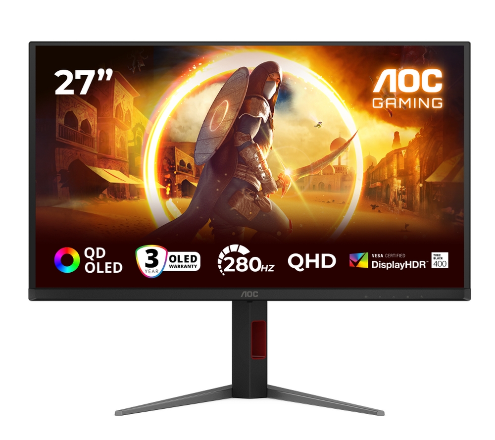 Monitor gaming AOC – Q27G4ZD, 27'', QHD, 280Hz, 0.03ms, Adaptive Sync