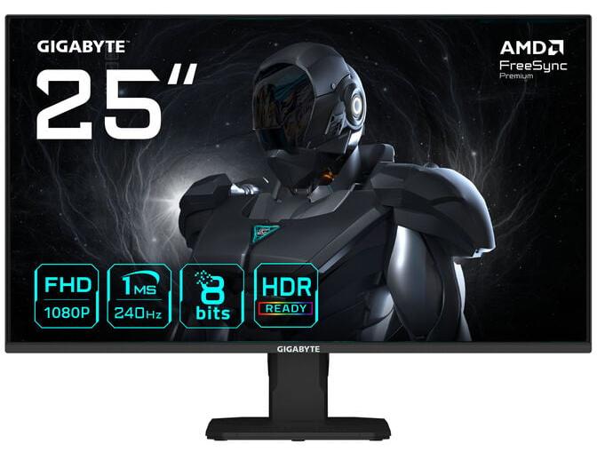 Monitor gaming Gigabyte – GS25F2A, 24.5'', 240Hz, 1ms, IPS, FreeSync