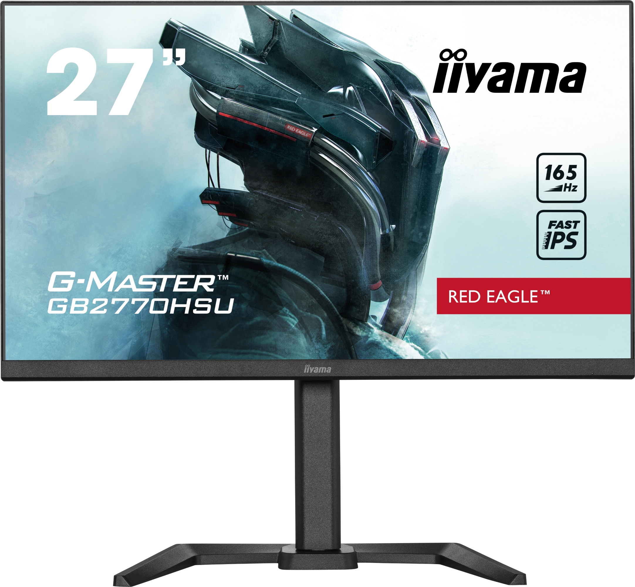 Gaming monitor IIYAMA - G-Master GB2770HSU-B5, 27'', 165Hz, 0.8ms, IPS, FreeSync