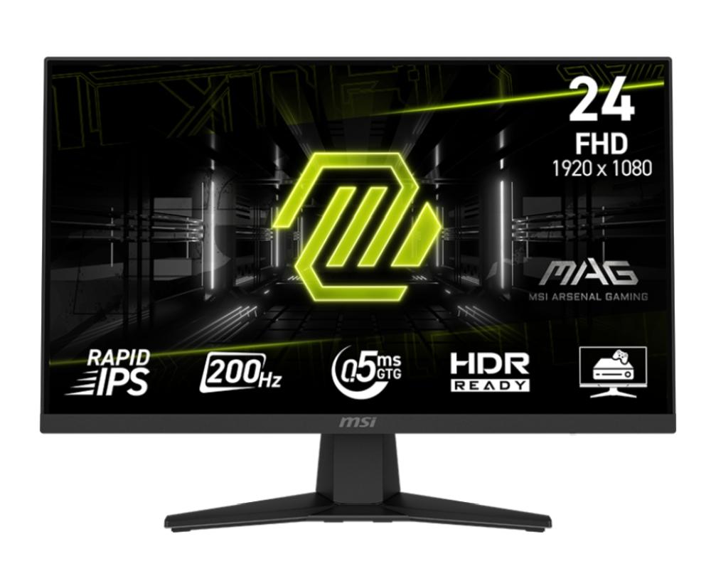 Monitor gaming MSI - MAG 244F, 23.8'', 200Hz, 0.5ms, IPS, FreeSync