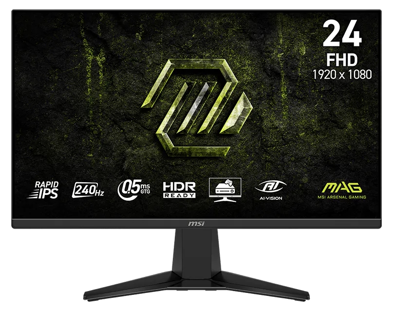 Monitor gaming MSI - MAG 245F X24, 23.8'', 240 Hz, 0.5ms, FreeSync