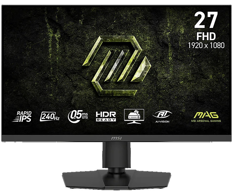 Monitor gaming MSI – MAG 272PF X24, 27'', 240Hz, 0.5ms, FreeSync
