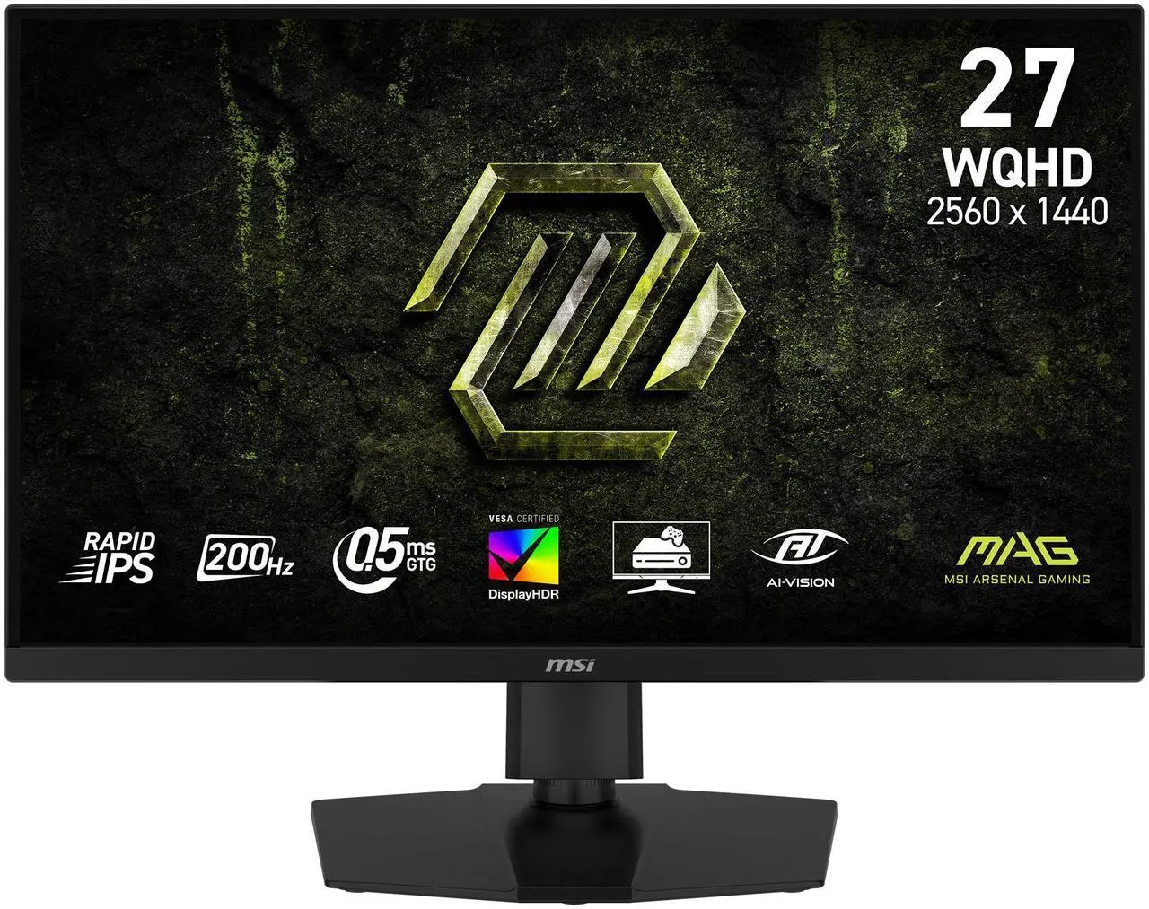 Monitor gaming MSI - MAG 274QPF E20, 27'', 200Hz, 0.5ms, Rapid IPS