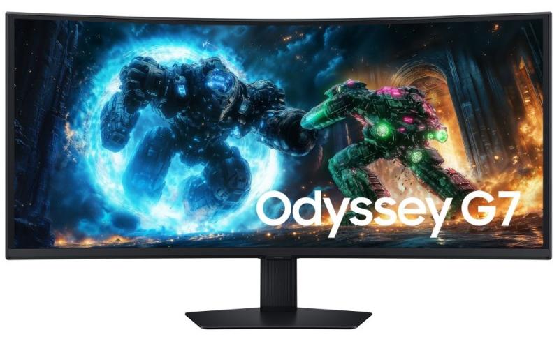 Monitor de gaming  Samsung - Odyssey G7, 40"', 180Hz, negru