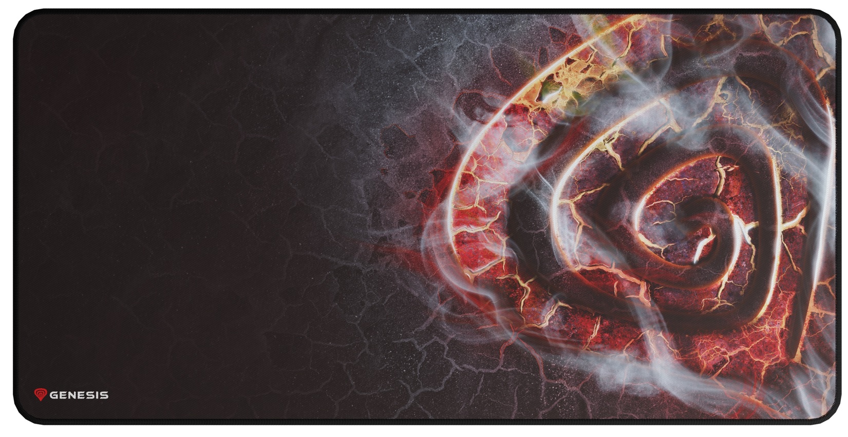 Mousepad gaming Genesis - Carbon 500 Maxi Lava G2, multicolor