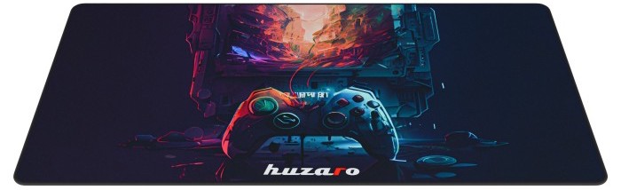 Mousepad Huzaro - Gaming 4.0, XL, moale, negru