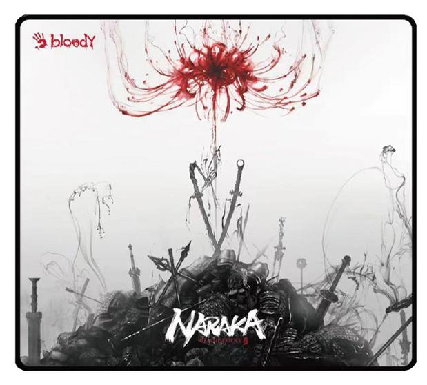 Mousepad gaming A4Tech - Bloody BP-45 Naraka, M, alb