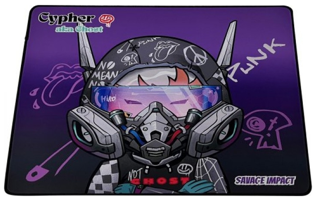 Mousepad gaming A4Tech – BP-45W Cypher Ghost, M, violet