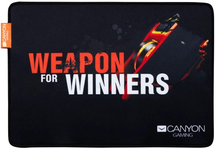 Mousepad gaming Canyon - CND-CMP8, M, moale, negru