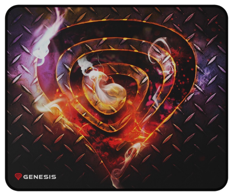 Pad de mouse Genesis - Carbon 500 M Steel G2, M, moale, negru