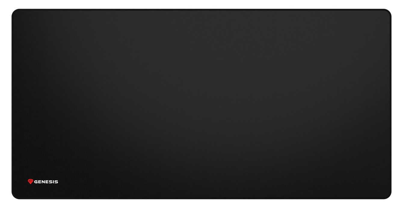 Mousepad de gaming Genesis - Carbon 500 MAXI LOGO, L, moale, negru