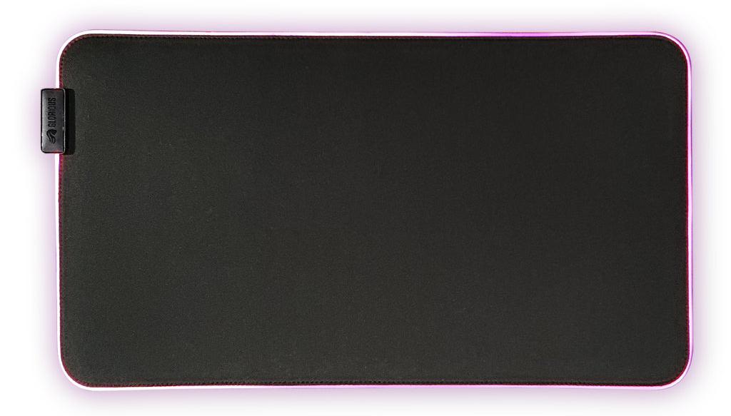Mousepad gaming Glorious - GMP 2 GLED, XXL, RGB, negru