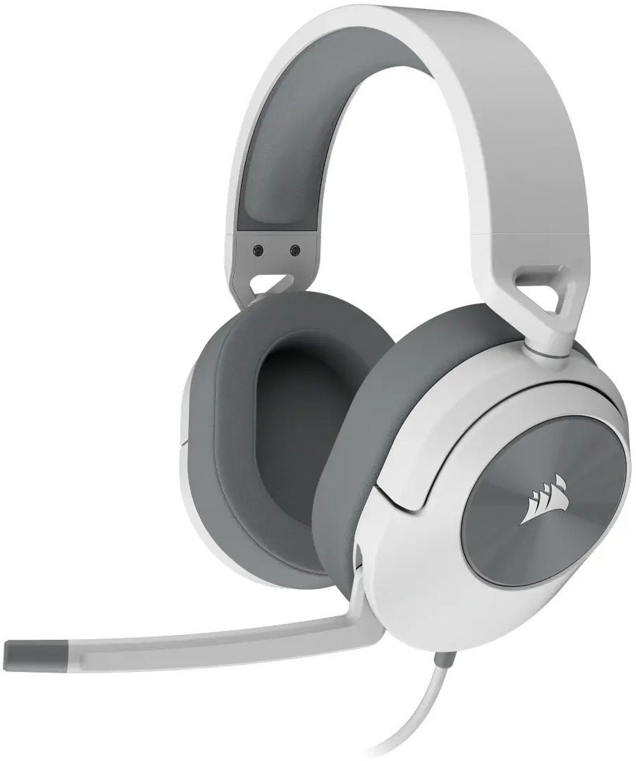 Casti Gaming Corsair HS55 Stereo White Casti Gaming Corsair HS55 Stereo White - imagine 2