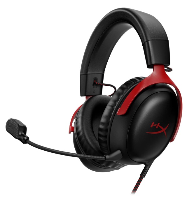 Casti gaming HyperX Cloud III Black-Red Casti gaming HyperX Cloud III Black-Red - imagine 2