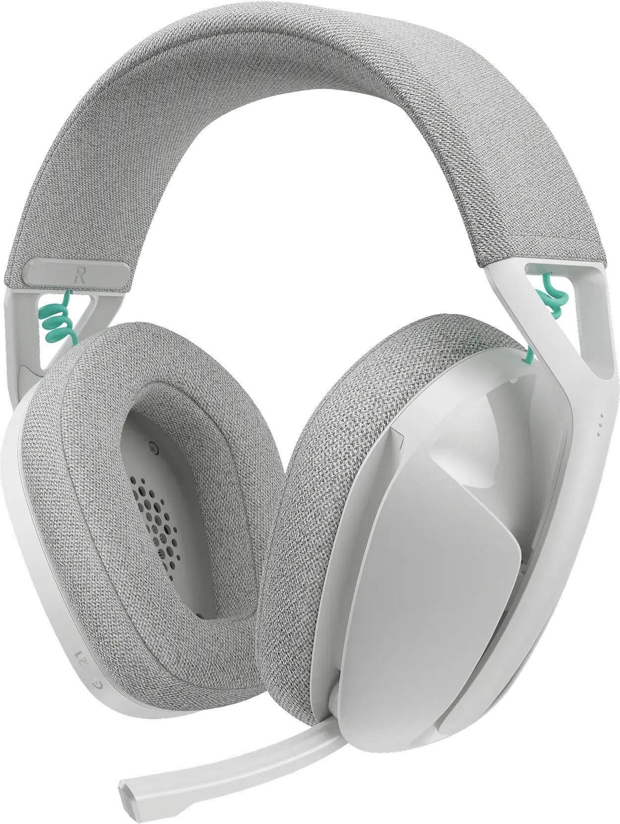Căști gaming Logitech - G321 Lightspeed, wireless, albe