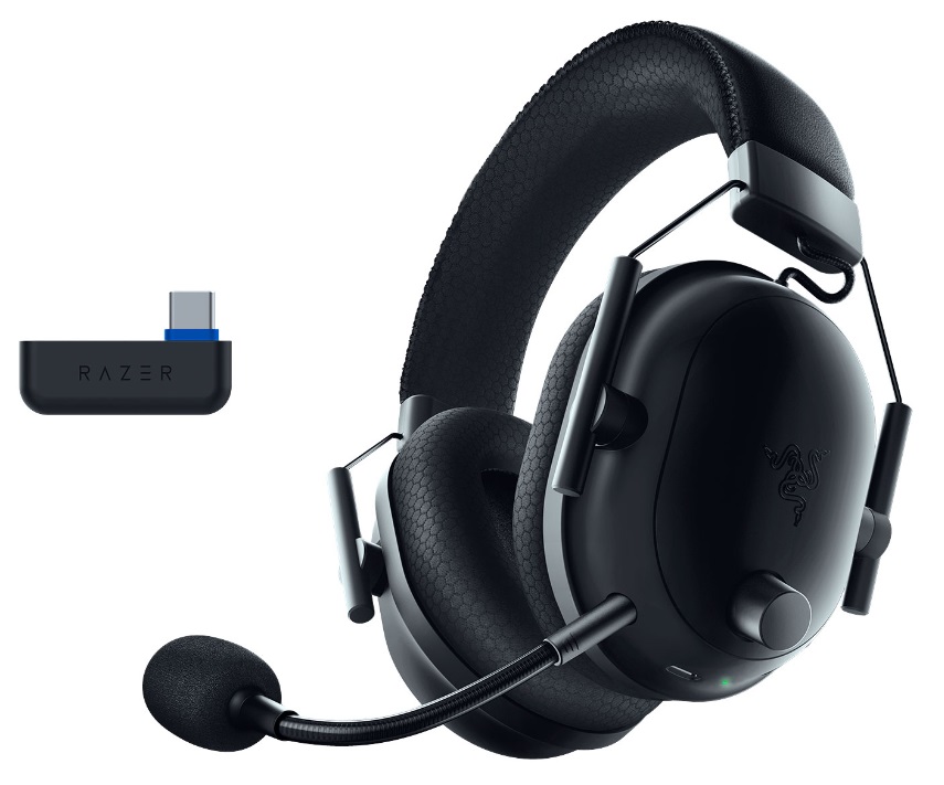 Căști gaming Razer - BlackShark V2 Pro, PlayStation, wireless, negre