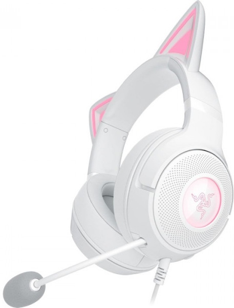 Casti Razer Kraken Kitty V2, alb Casti Razer Kraken Kitty V2, alb - imagine 2