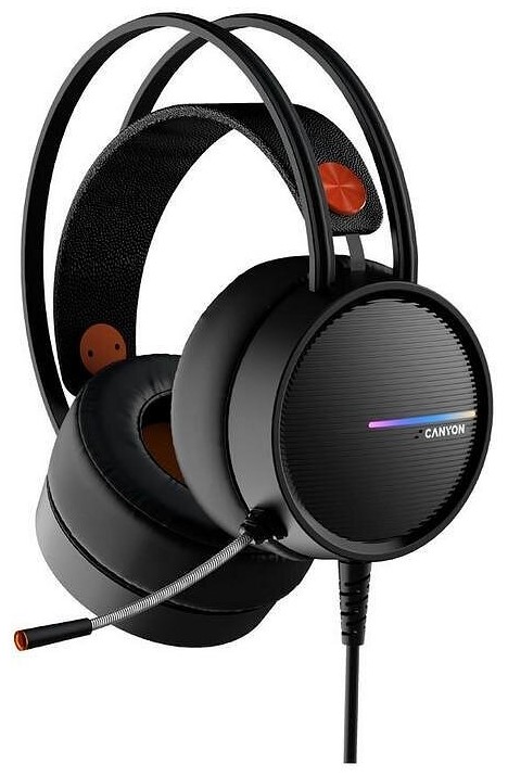 Căști gaming Canyon - Interceptor GH-8A, negru