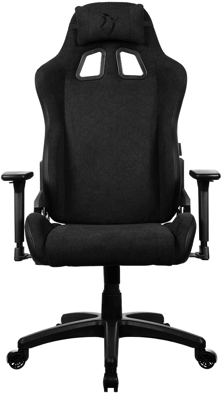 Scaun gaming Arozzi - Avanti SoftFabric, Pure Black