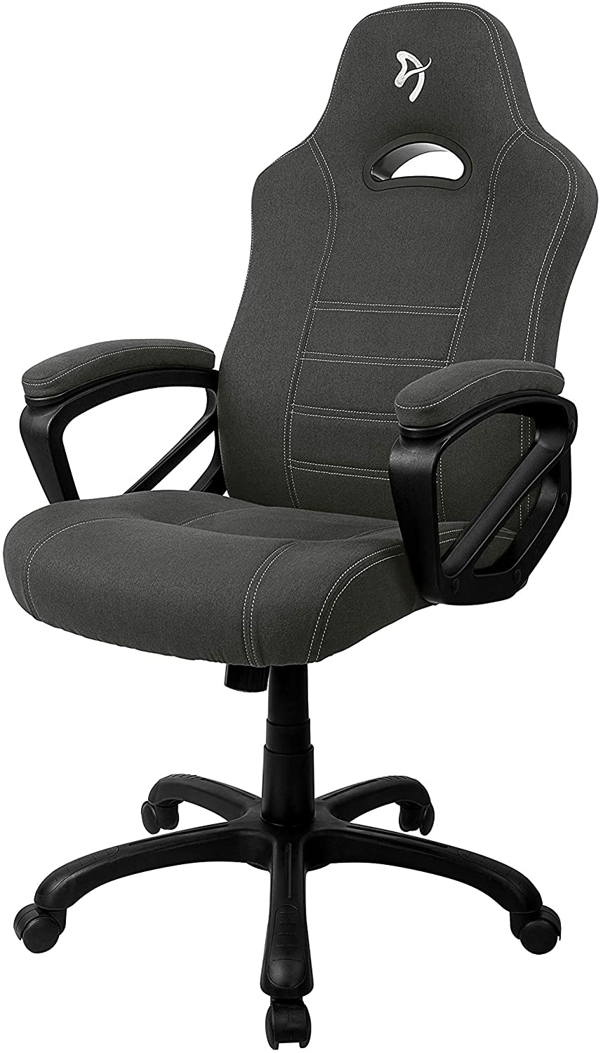 Scaun gaming Arozzi - Enzo Woven Fabric, negru/gri