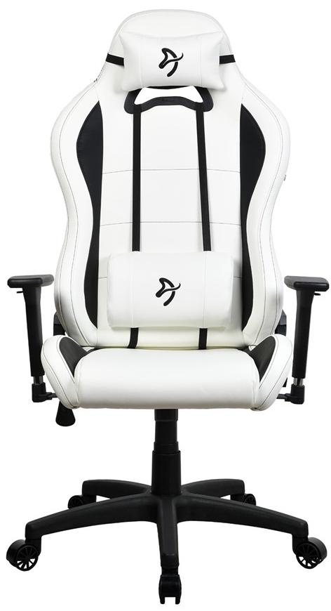 Scaun gaming Arozzi - Torretta SoftPU, alb