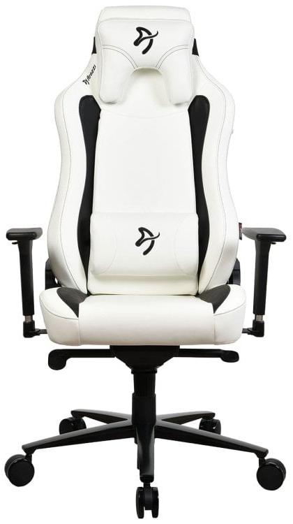 Scaun gaming Arozzi - Vernazza SoftPU, alb