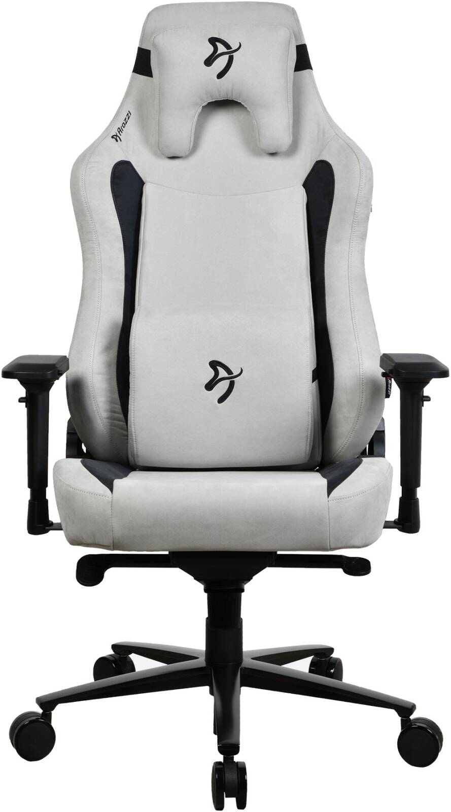 Scaun de gaming Arozzi - Vernazza XL Supersoft, gri deschis