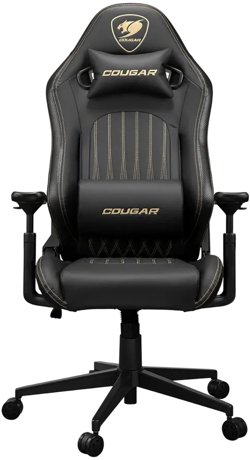 Scaun de gaming COUGAR - Explore Royal, negru/auriu
