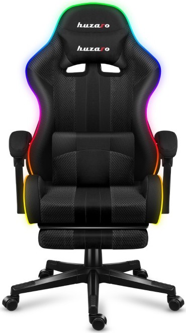 Scaun de gaming Huzaro - Force 4.7 RGB, negru
