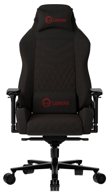 Scaun de gaming Lorgar - Ace 422, negru/roșu