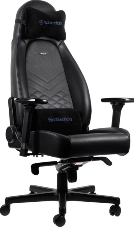 Scaun gaming noblechairs - ICON, negru/gri