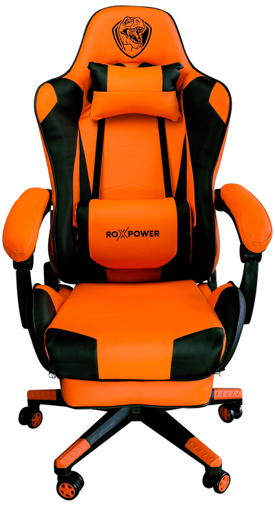 Scaun de gaming Roxpower - T-Rox GC75, portocaliu