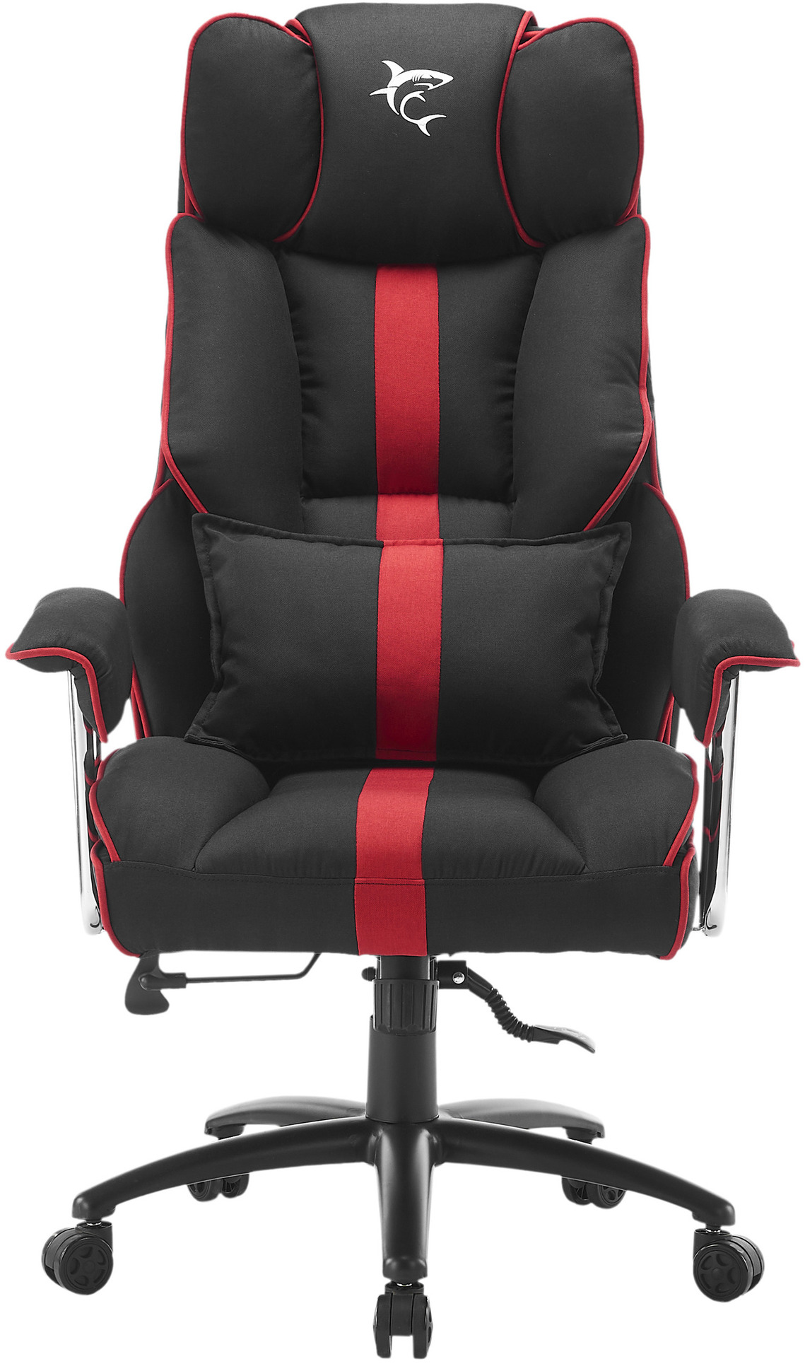 Scaun de gaming  White Shark - Le Mans, negru/roşu